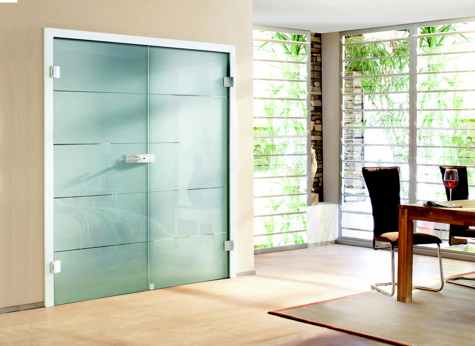 KUNEX Image_2-flügeliges_Ganzglas_Türelement_City_Glas_Design_21_S_Satinato